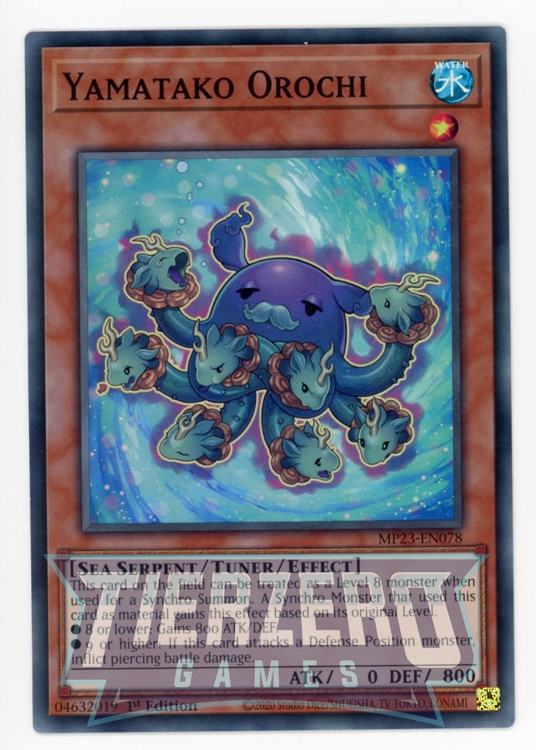 MP23-EN078 - Yamatako Orochi - Super Rare - Effect Tuner monster - 25th Anniversary Duelist Heroes Tin