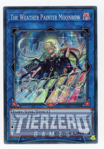 MP23-EN089 - The Weather Painter Moonbow - Super Rare - 25th Anniversary Tin: Dueling Heroes Mega Pack