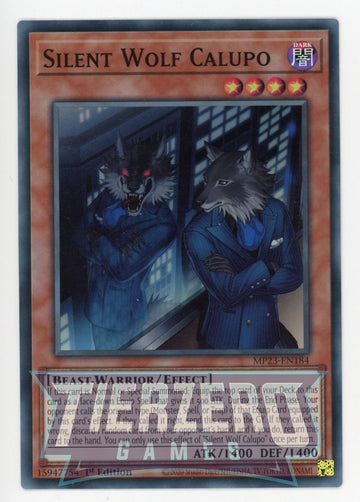 MP23-EN184 - Silent Wolf Calupo - Super Rare - 25th Anniversary Tin: Dueling Heroes Mega Pack