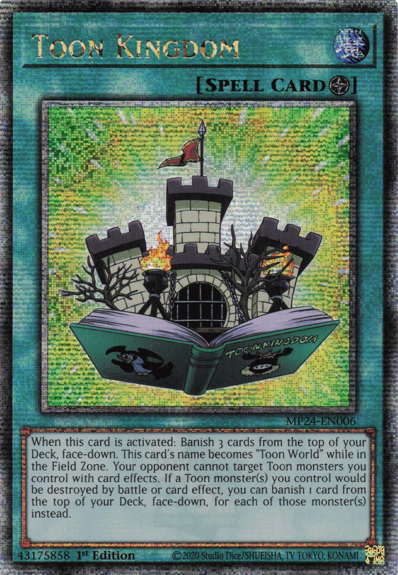 MP24-EN006 - Toon Kingdom - Quarter Century Secret Rare - - MP24