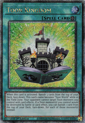 MP24-EN006 - Toon Kingdom - Quarter Century Secret Rare - 25th Anniversary Tin: Dueling Mirrors