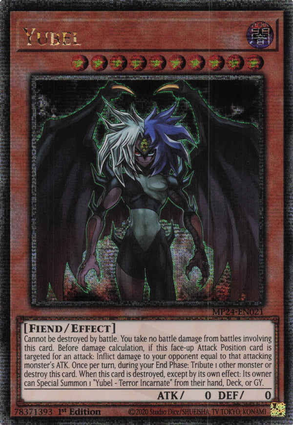 MP24-EN021 - Yubel - Quarter Century Secret Rare - - MP24