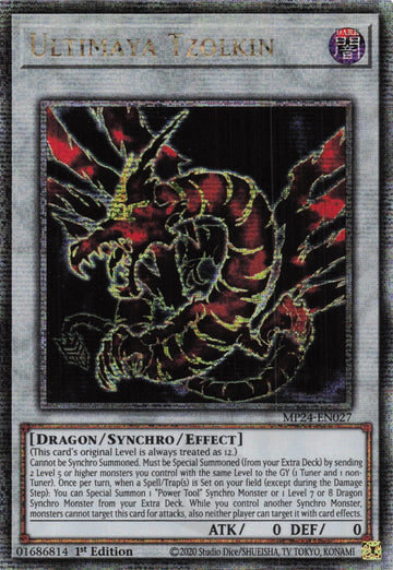 MP24-EN027 - Ultimaya Tzolkin - Quarter Century Secret Rare - 25th Anniversary Tin: Dueling Mirrors