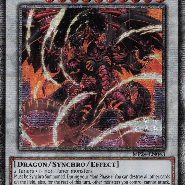 Yugioh Archfiend Soldier Yu-Gi-Oh! MP24-EN043 Tyrant Red Dragon Archfiend -  Quarter Century Secret Rare - 1st Edition English Yugioh 25th Quarter  Century Tin