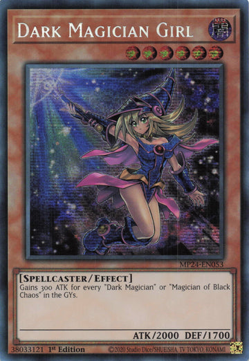 MP24-EN053 - Dark Magician Girl (Alternate Art) - Secret Rare - 25th Anniversary Tin: Dueling Mirrors