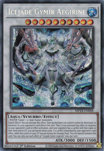 MP24-EN068 - Icejade Gymir Aegirine - Secret Rare - 25th Anniversary Tin: Dueling Mirrors