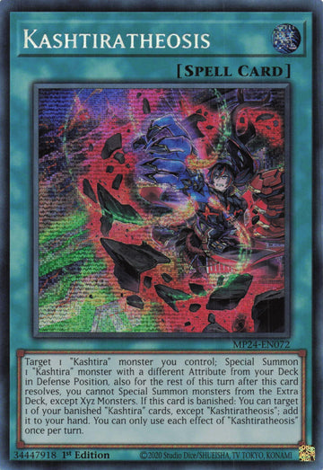 MP24-EN072 - Kashtiratheosis - Secret Rare - 25th Anniversary Tin: Dueling Mirrors