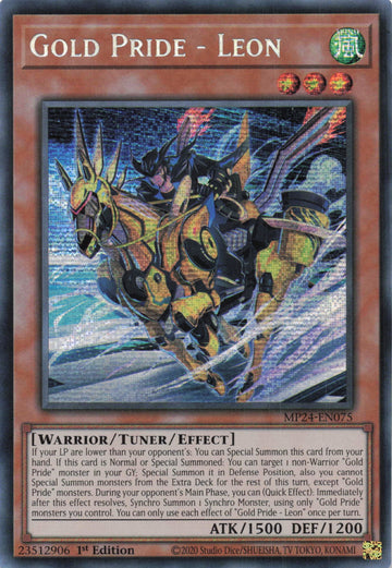 MP24-EN075 - Gold Pride - Better Luck Next Time! - Secret Rare - 25th Anniversary Tin: Dueling Mirrors
