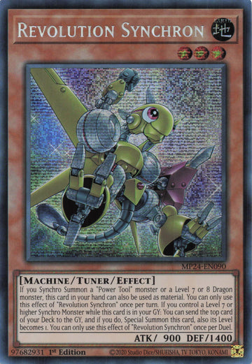 MP24-EN090 - Revolution Synchron - Secret Rare - 25th Anniversary Tin: Dueling Mirrors