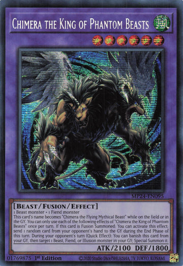 MP24-EN095 - Chimera the King of Phantom Beasts - Secret Rare - 25th Anniversary Tin: Dueling Mirrors
