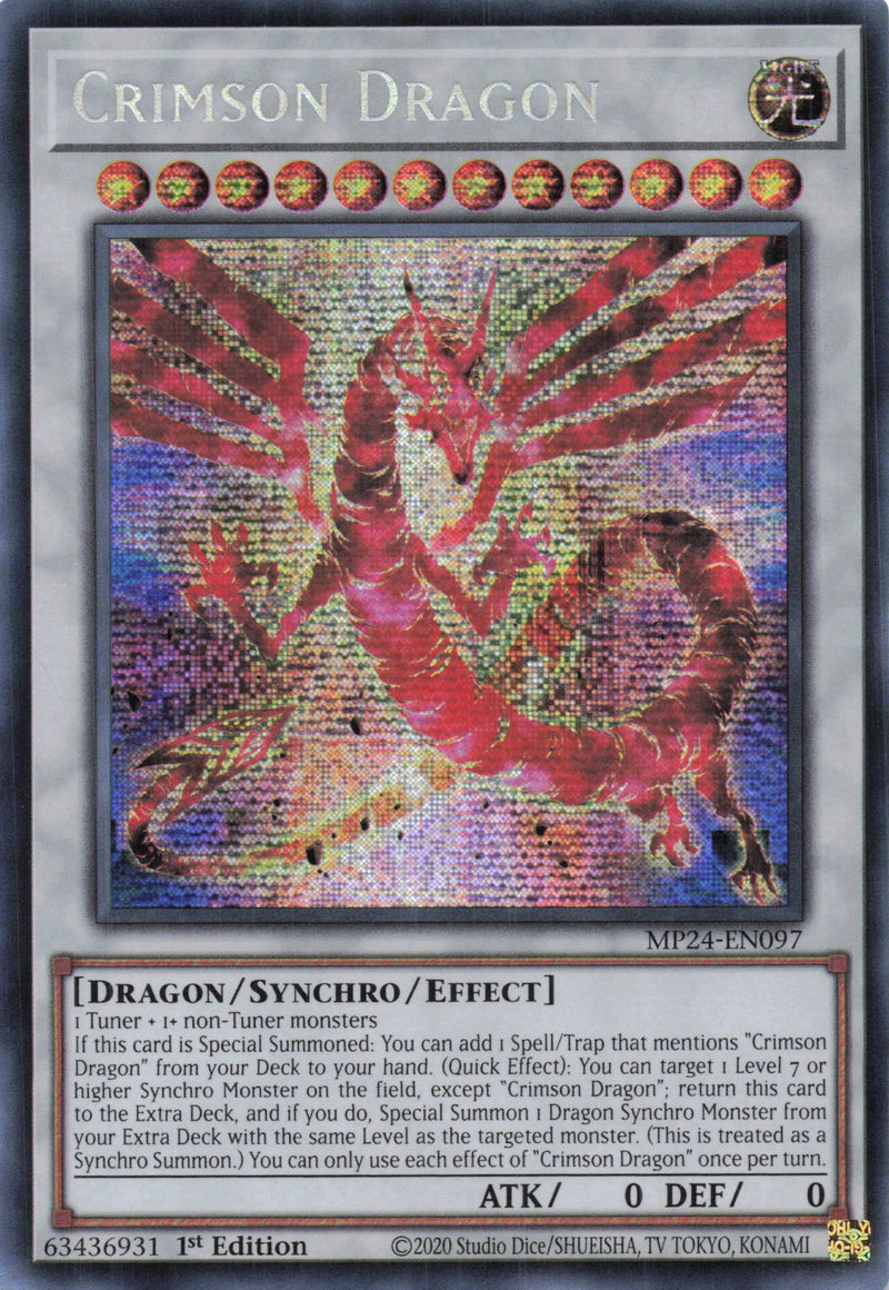 MP24-EN097 - Crimson Dragon - Secret Rare - - MP24