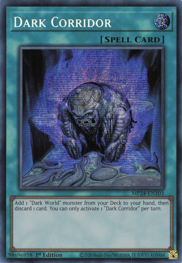 MP24-EN103 - Dark Corridor - Secret Rare - 25th Anniversary Tin: Dueling Mirrors