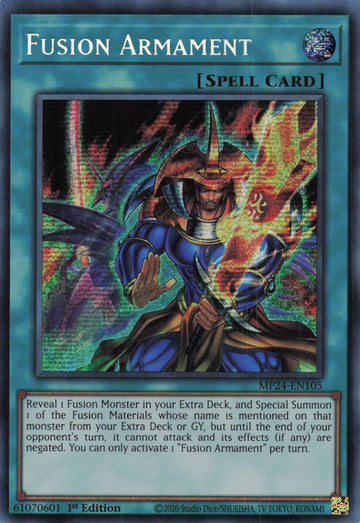 MP24-EN105 - Fusion Armament - Secret Rare - 25th Anniversary Tin: Dueling Mirrors