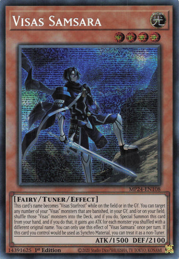 MP24-EN108 - Visas Samsara - Secret Rare - 25th Anniversary Tin: Dueling Mirrors