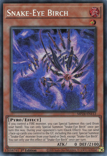 MP24-EN112 - Snake-Eye Birch - Secret Rare - 25th Anniversary Tin: Dueling Mirrors