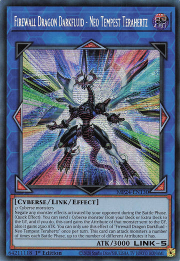 MP24-EN130 - Firewall Dragon Darkfluid - Secret Rare - 25th Anniversary Tin: Dueling Mirrors