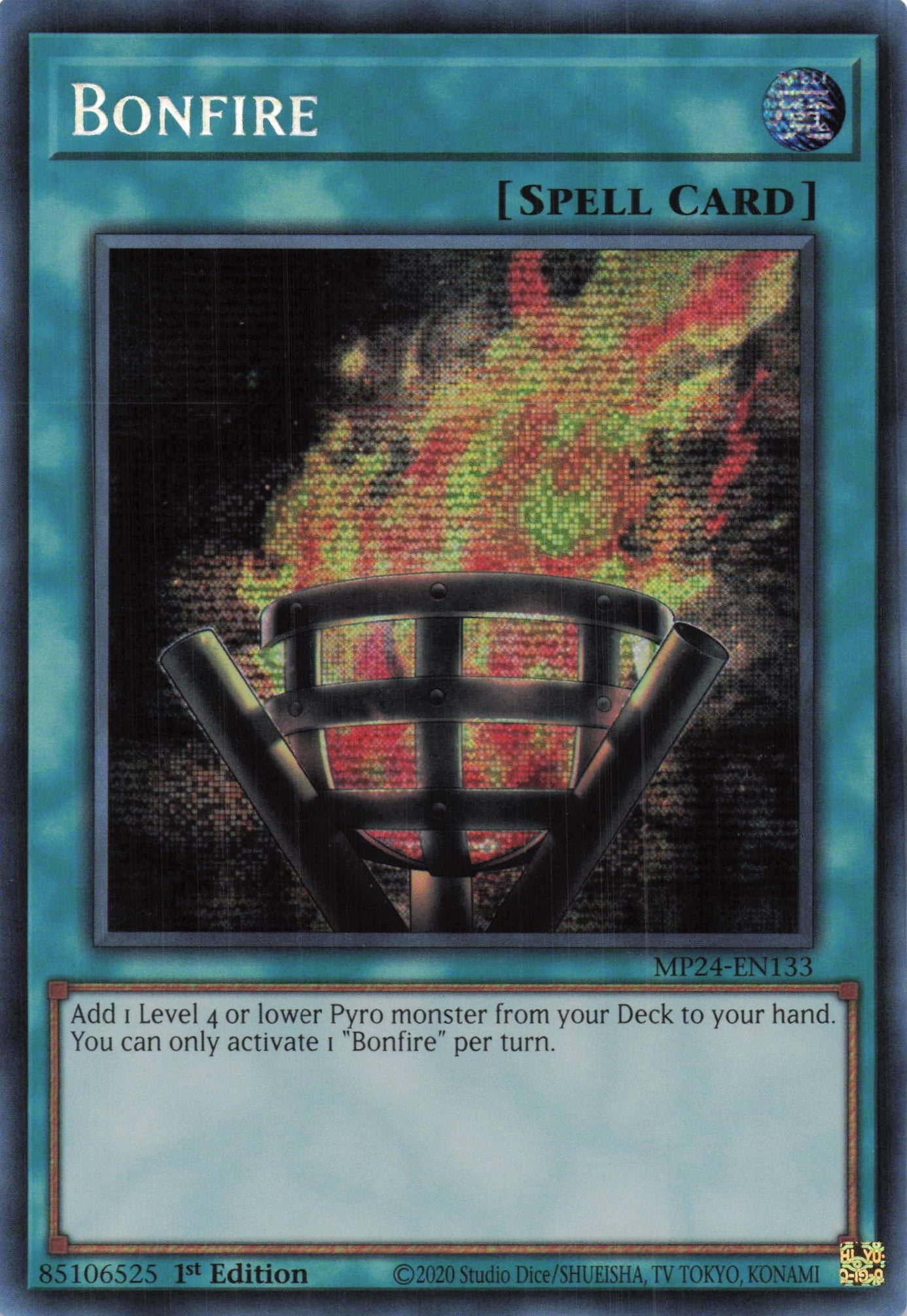 MP24-EN133 - Bonfire - Secret Rare - - MP24