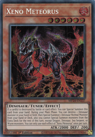 MP24-EN137 - Xeno Meteorus - Secret Rare - 25th Anniversary Tin: Dueling Mirrors