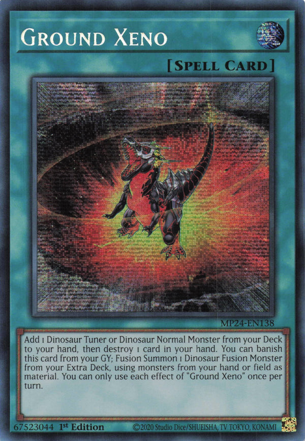 MP24-EN138 - Ground Xeno - Secret Rare - - MP24