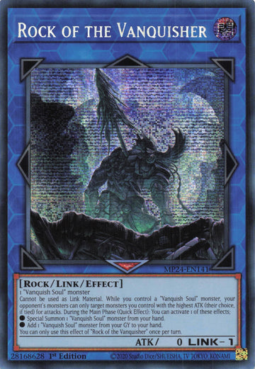 MP24-EN141 - Rock of the Vanquisher - Secret Rare - 25th Anniversary Tin: Dueling Mirrors