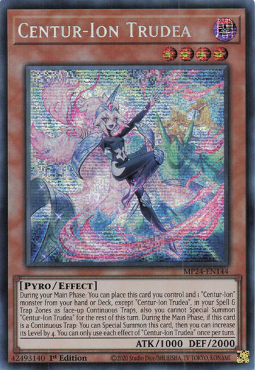 MP24-EN144 - Centur-Ion Trudea - Secret Rare - 25th Anniversary Tin: Dueling Mirrors