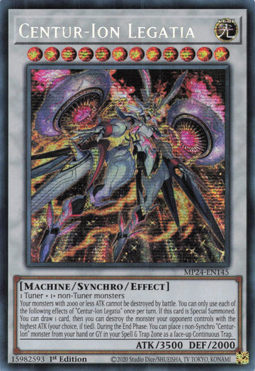 MP24-EN145 - Centur-Ion Legatia - Secret Rare - 25th Anniversary Tin: Dueling Mirrors