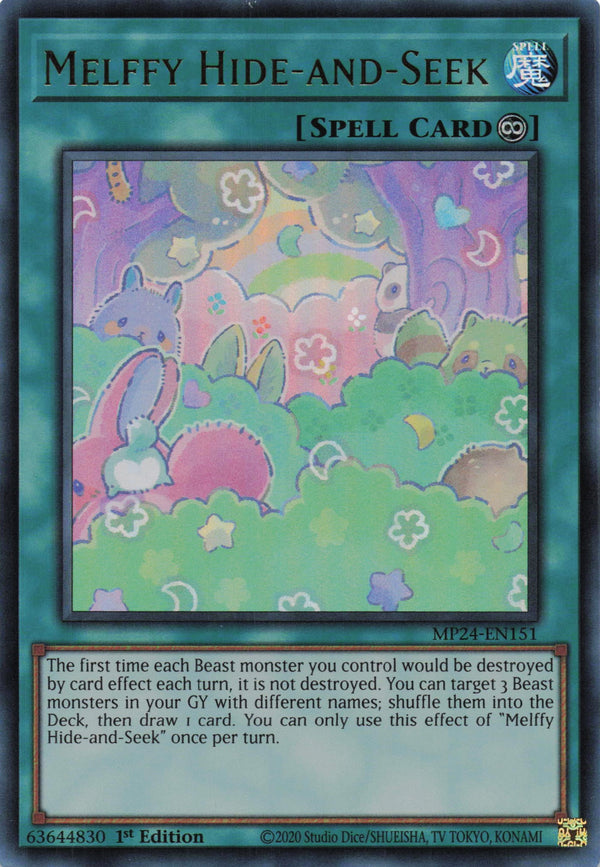 MP24-EN151 - Melffy Hide-And-Seek - Ultra Rare - - MP24