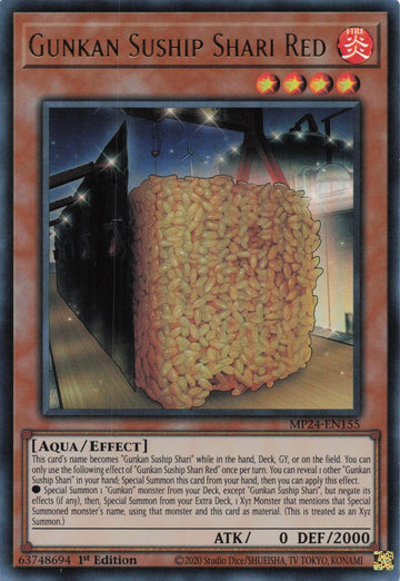 POTE-EN026 - Gunkan Suship Shari Red - Common