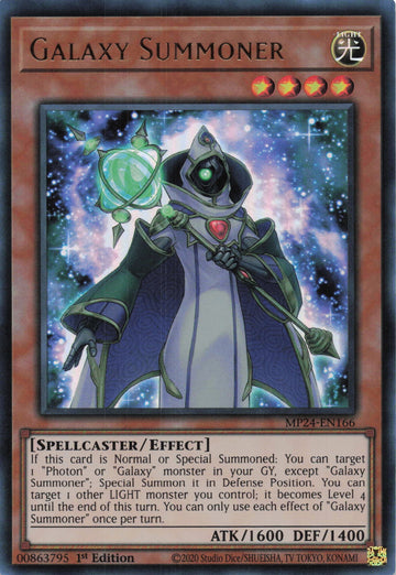 MP24-EN166 - Galaxy Summoner - Ultra Rare - 25th Anniversary Tin: Dueling Mirrors