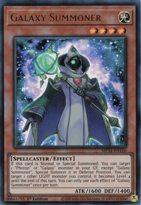 MP24-EN166 - Galaxy Summoner - Ultra Rare - - MP24