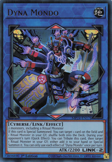MP24-EN176 - Dyna Mondo - Ultra Rare - 25th Anniversary Tin: Dueling Mirrors