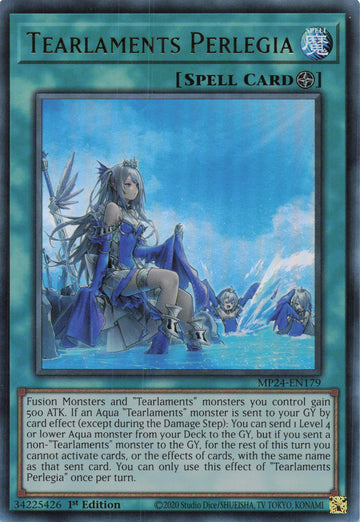 MP24-EN179 - Tearlaments Perlegia - Ultra Rare - 25th Anniversary Tin: Dueling Mirrors