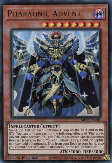 MP24-EN184 - Pharaonic Advent - Ultra Rare - 25th Anniversary Tin: Dueling Mirrors