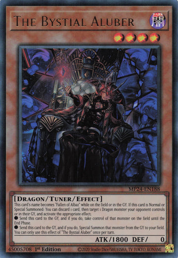 MP24-EN188 - The Bystial Aluber - Ultra Rare - 25th Anniversary Tin: Dueling Mirrors