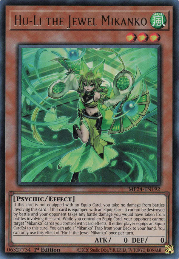 MP24-EN192 - Hu-Li The Jewel Mikanko - Ultra Rare - - MP24