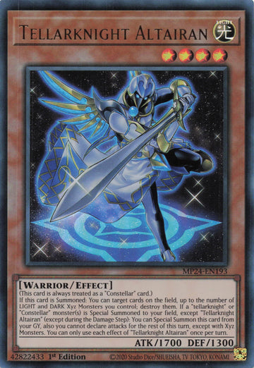 MP24-EN193 - Tellarknight Altairan - Ultra Rare - 25th Anniversary Tin: Dueling Mirrors