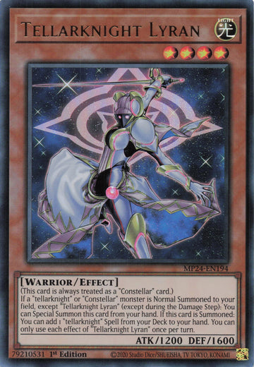 MP24-EN194 - Tellarknight Lyran - Ultra Rare - 25th Anniversary Tin: Dueling Mirrors