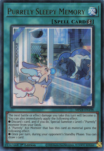 MP24-EN198 - Purrely Sleepy Memory - Ultra Rare - 25th Anniversary Tin: Dueling Mirrors