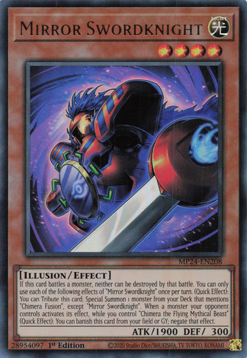 MP24-EN208 - Mirror Swordknight - Ultra Rare - 25th Anniversary Tin: Dueling Mirrors