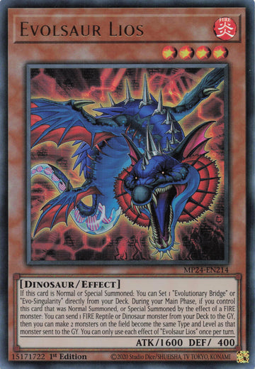 MP24-EN214 - Evolsaur Lios - Ultra Rare - 25th Anniversary Tin: Dueling Mirrors