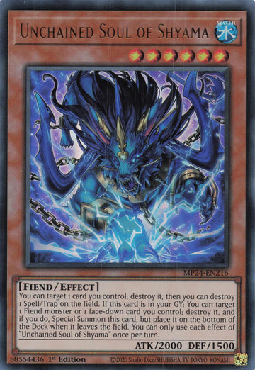 MP24-EN216 - Unchained Soul of Shyama - Ultra Rare - 25th Anniversary Tin: Dueling Mirrors