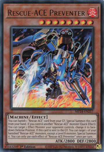 MP24-EN217 - Rescue-ACE Preventer - Ultra Rare - 25th Anniversary Tin: Dueling Mirrors