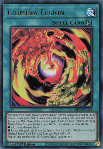 MP24-EN221 - Chimera Fusion - Ultra Rare - 25th Anniversary Tin: Dueling Mirrors