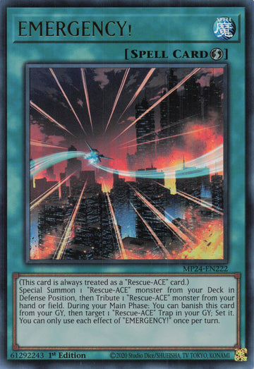 MP24-EN222 - EMERGENCY! - Ultra Rare - 25th Anniversary Tin: Dueling Mirrors