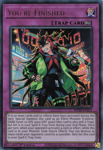 MP24-EN225 - You're Finished - Ultra Rare - 25th Anniversary Tin: Dueling Mirrors