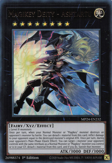 MP24-EN232 - Magikey Deity - Ashtartu - Ultra Rare - 25th Anniversary Tin: Dueling Mirrors