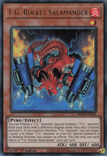 MP24-EN233 - T.G. Rocket Salamander - Ultra Rare - 25th Anniversary Tin: Dueling Mirrors