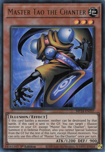 MP24-EN237 - Master Tao the Chanter - Ultra Rare - 25th Anniversary Tin: Dueling Mirrors