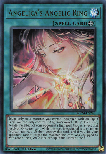 MP24-EN240 - Angelica's Angelic Ring - Ultra Rare - 25th Anniversary Tin: Dueling Mirrors