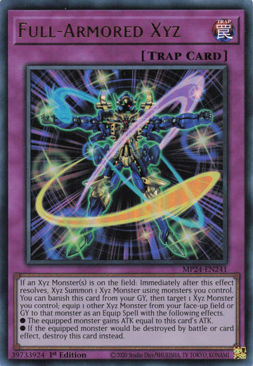MP24-EN241 - Full-Armored Xyz - Ultra Rare - 25th Anniversary Tin: Dueling Mirrors